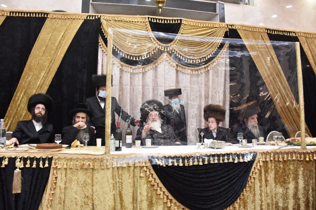 בספינקא ומאקאווא אשדוד חגגו בר מצווה לנכד האדמו"ר