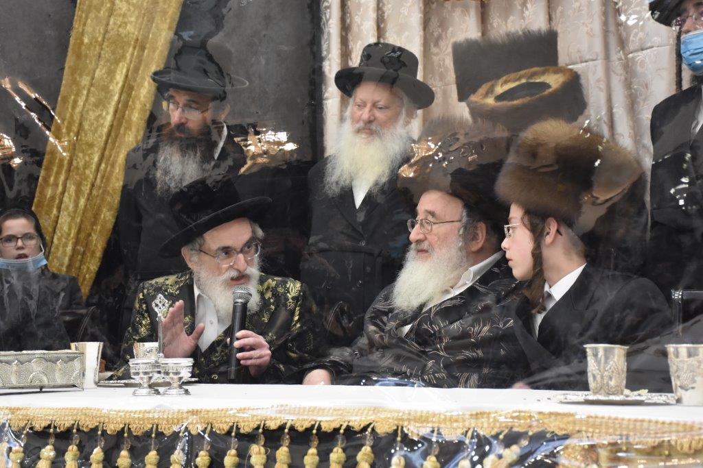 בספינקא ומאקאווא אשדוד חגגו בר מצווה לנכד האדמו"ר