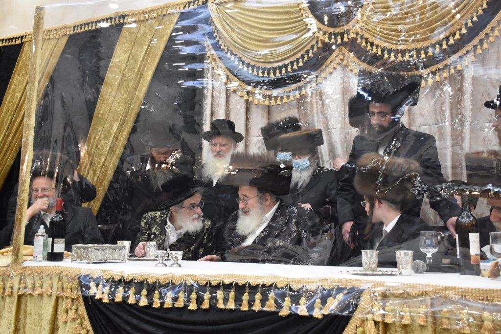 בספינקא ומאקאווא אשדוד חגגו בר מצווה לנכד האדמו"ר