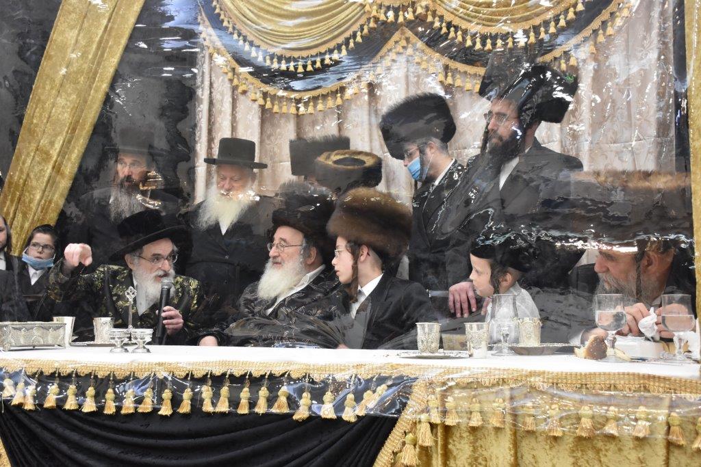 בספינקא ומאקאווא אשדוד חגגו בר מצווה לנכד האדמו"ר