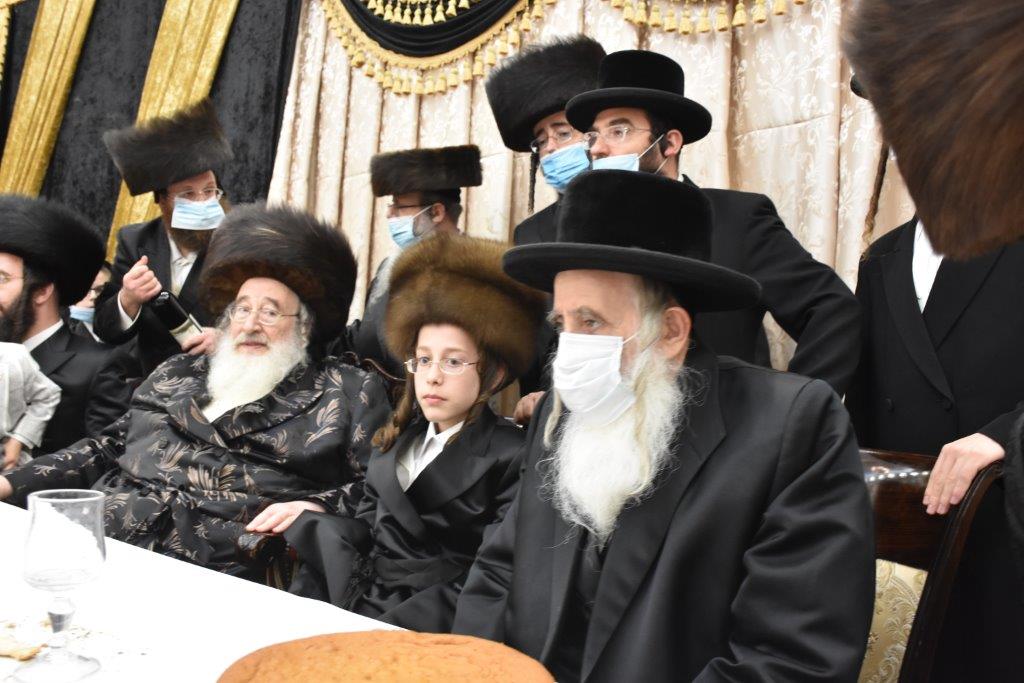 בספינקא ומאקאווא אשדוד חגגו בר מצווה לנכד האדמו"ר