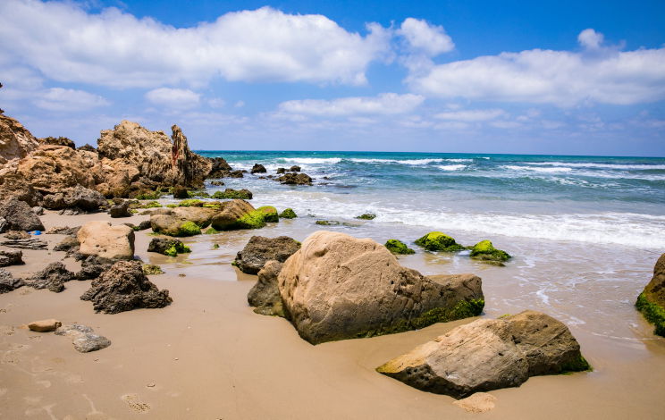 חוף עין הים אתמול