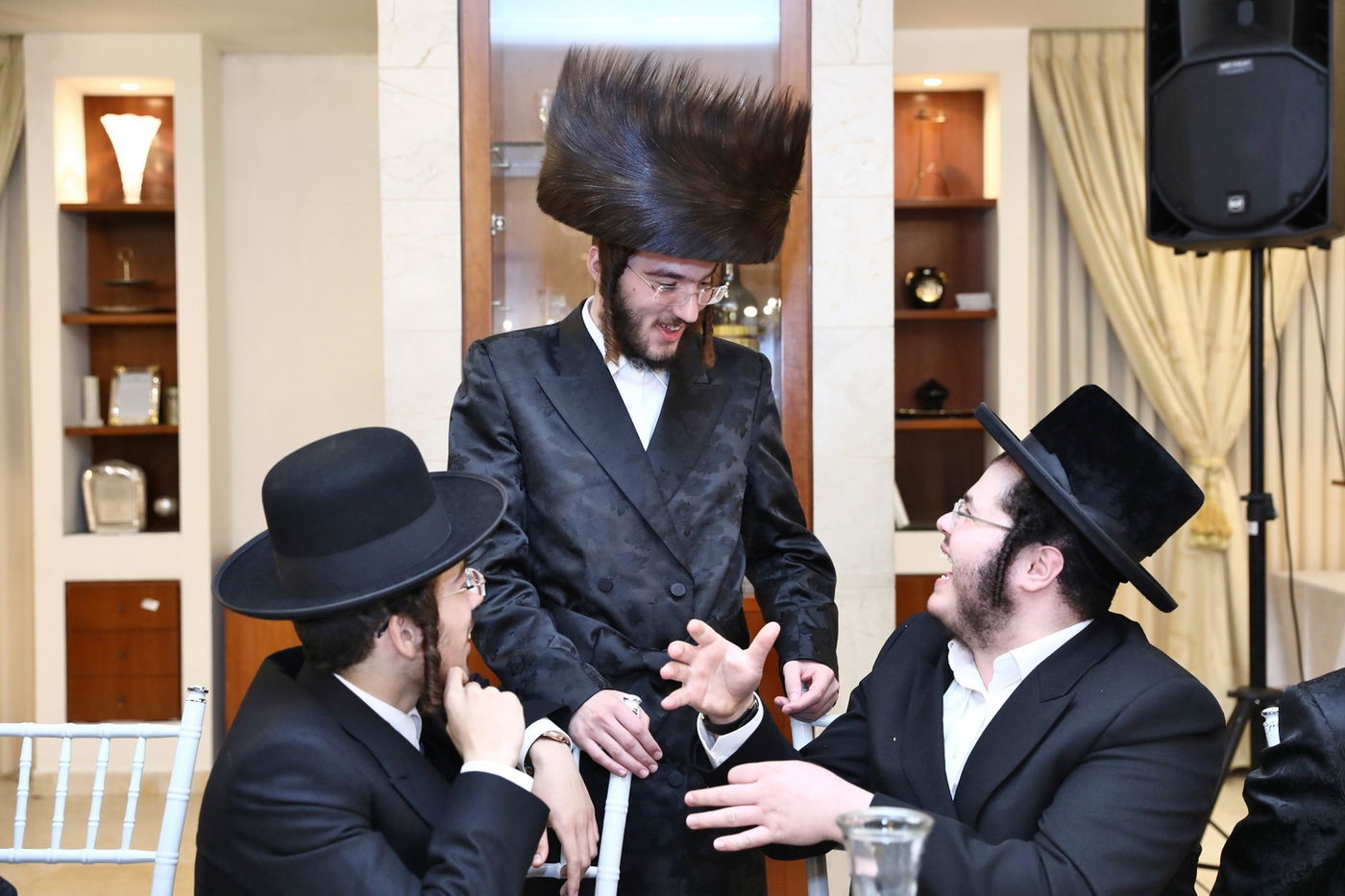 שמחת השבע ברכות בחצר הקודש נדבורנה - קוזמיר