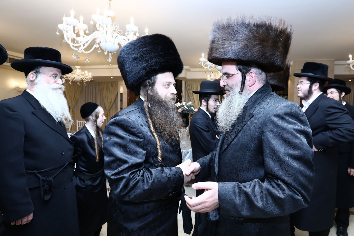 שמחת השבע ברכות בחצר הקודש נדבורנה - קוזמיר