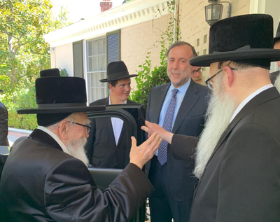 האדמו"ר מסקווירא ודוד הגר