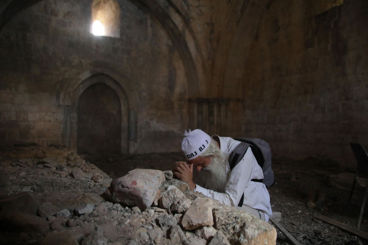 המבנה העתיק נפרץ והפך למקום תפילה. תיעוד