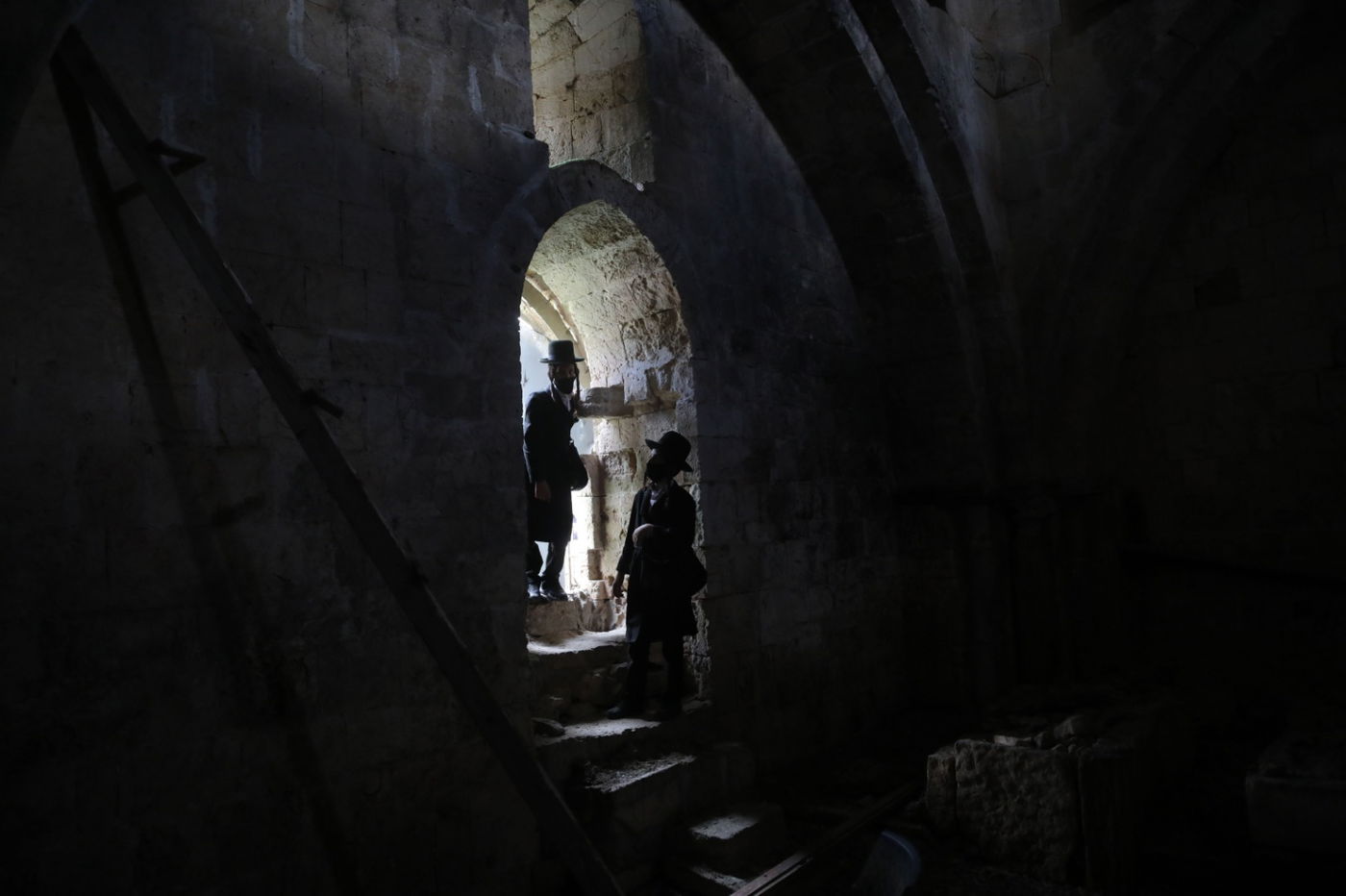 המבנה העתיק נפרץ והפך למקום תפילה. תיעוד