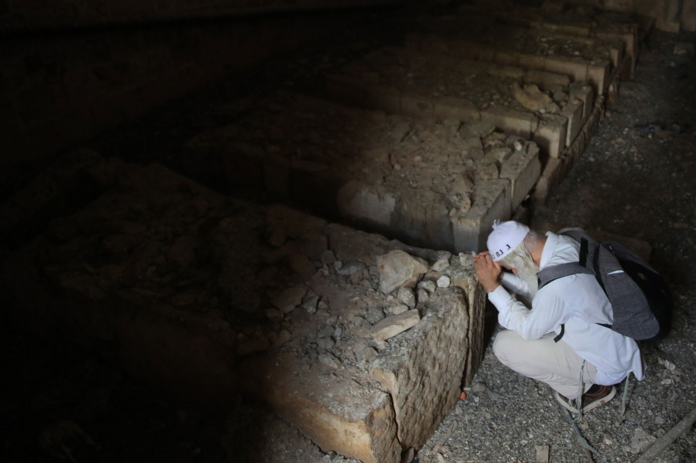 המבנה העתיק נפרץ והפך למקום תפילה. תיעוד