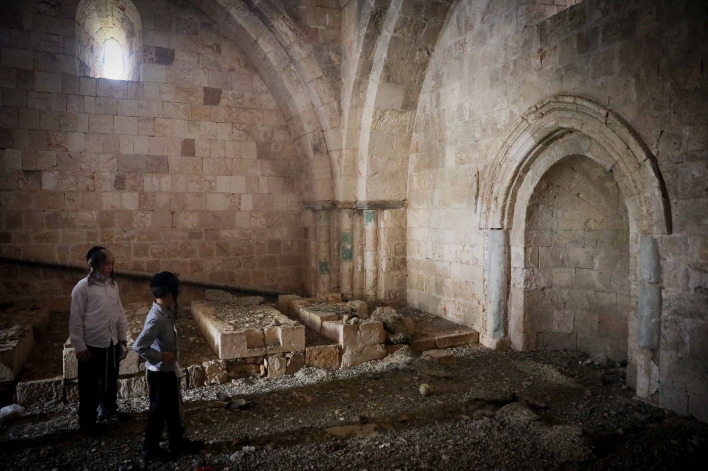 המבנה העתיק נפרץ והפך למקום תפילה. תיעוד