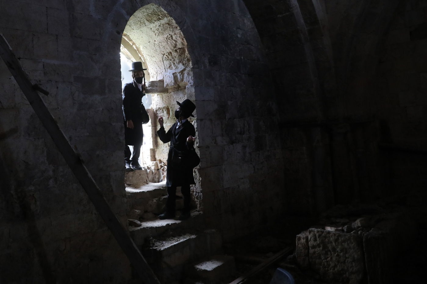 המבנה העתיק נפרץ והפך למקום תפילה. תיעוד