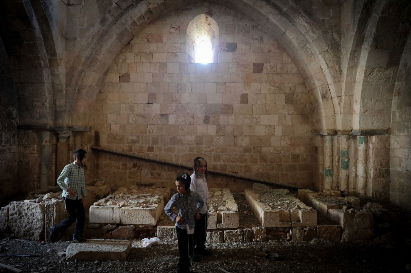 המבנה העתיק נפרץ והפך למקום תפילה. תיעוד