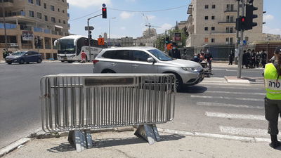 הכניסה לקרית בעלזא עכשיו