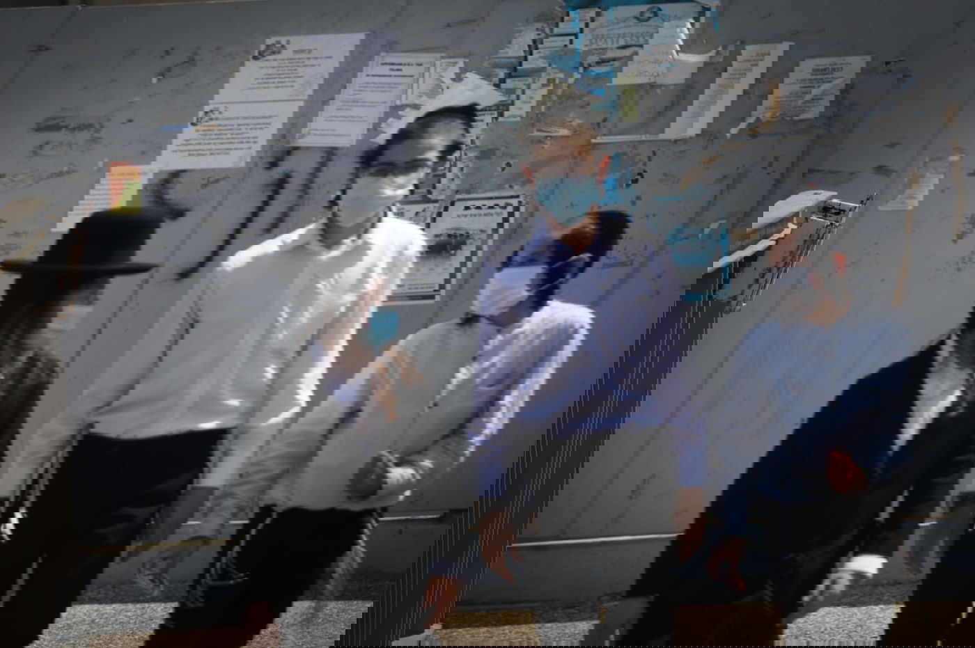 כך נראה תחילת הסגר בשכונות החרדיות