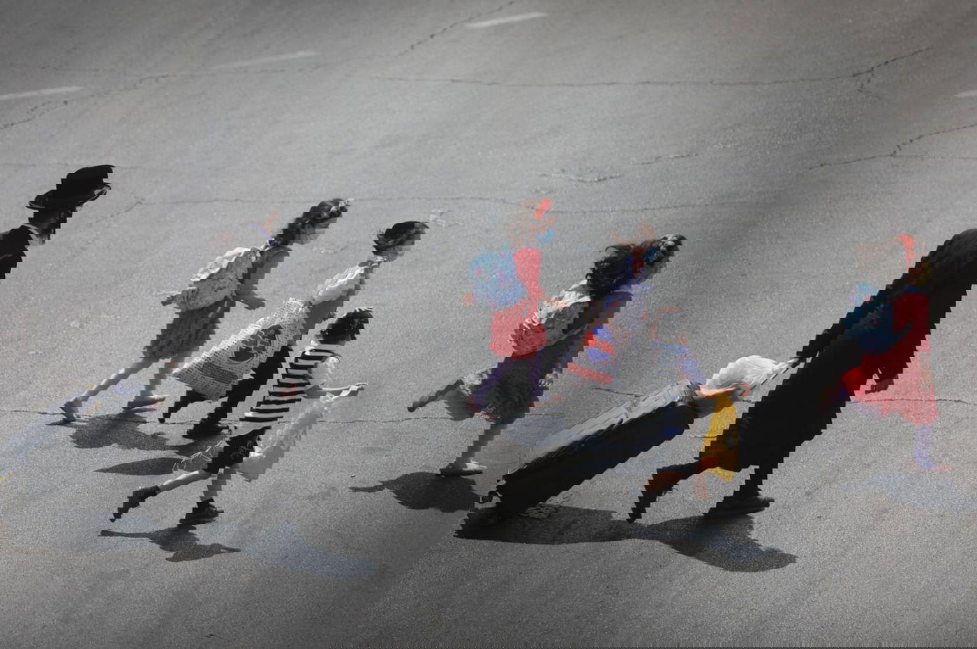 כך נראה תחילת הסגר בשכונות החרדיות