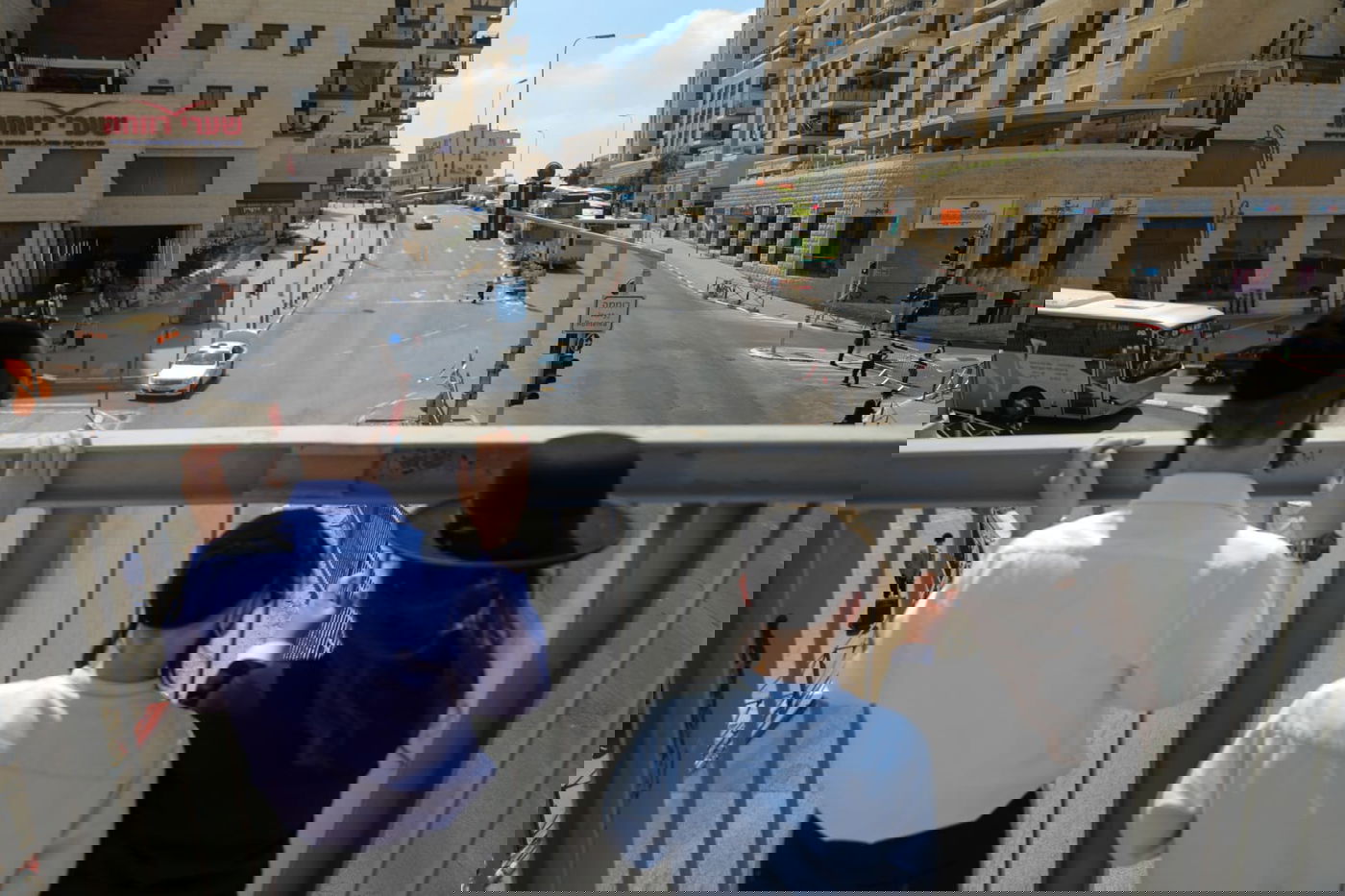 כך נראה תחילת הסגר בשכונות החרדיות