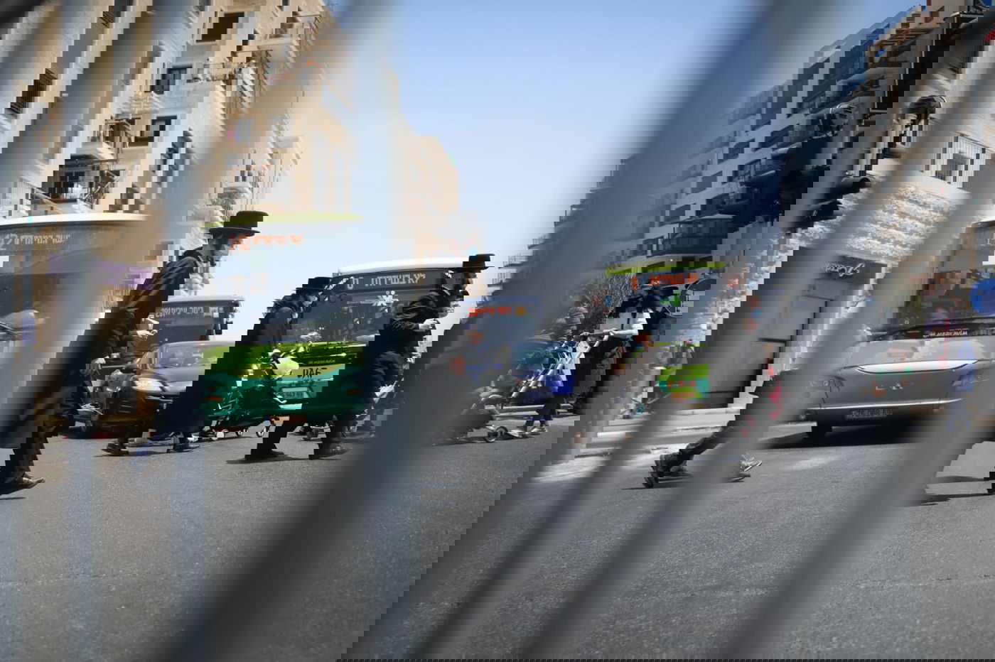 כך נראה תחילת הסגר בשכונות החרדיות