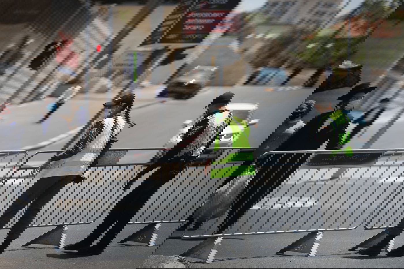כך נראה תחילת הסגר בשכונות החרדיות