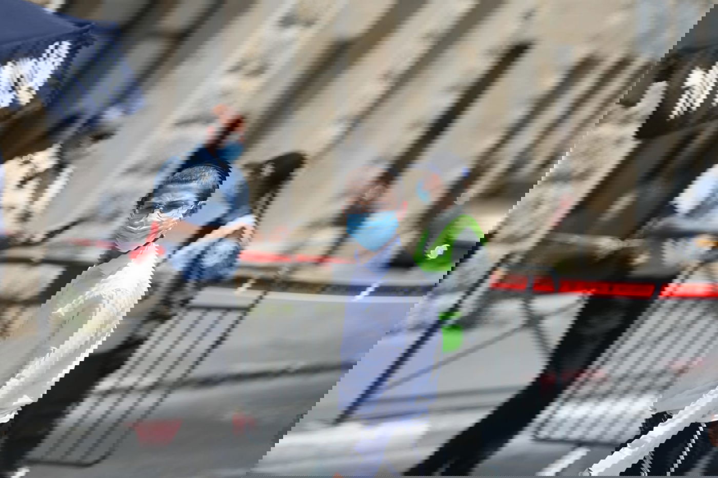 כך נראה תחילת הסגר בשכונות החרדיות