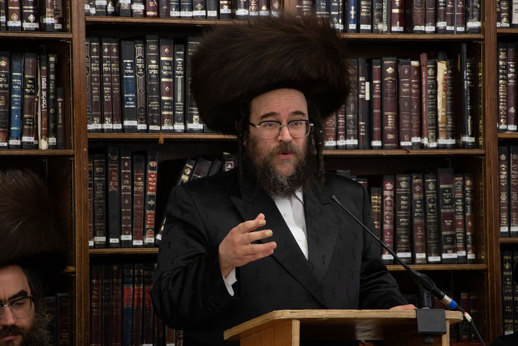 אב"ד סאטמר וויליאמסבורג ביקר בקהילת החסידות בלונדון