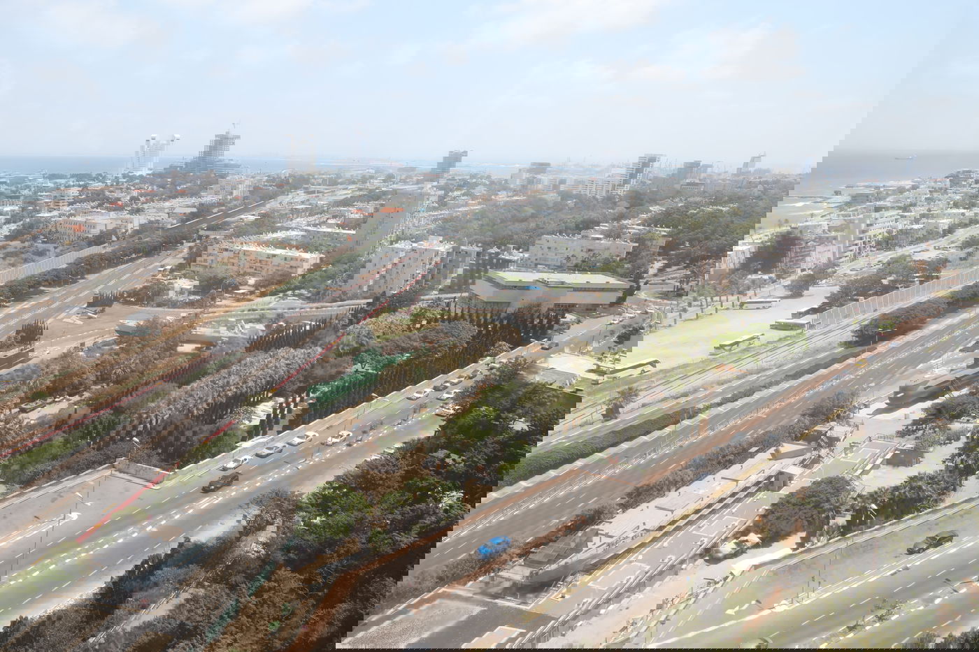 מהרכבל: תיעוד מרהיב של הים והעיר חיפה