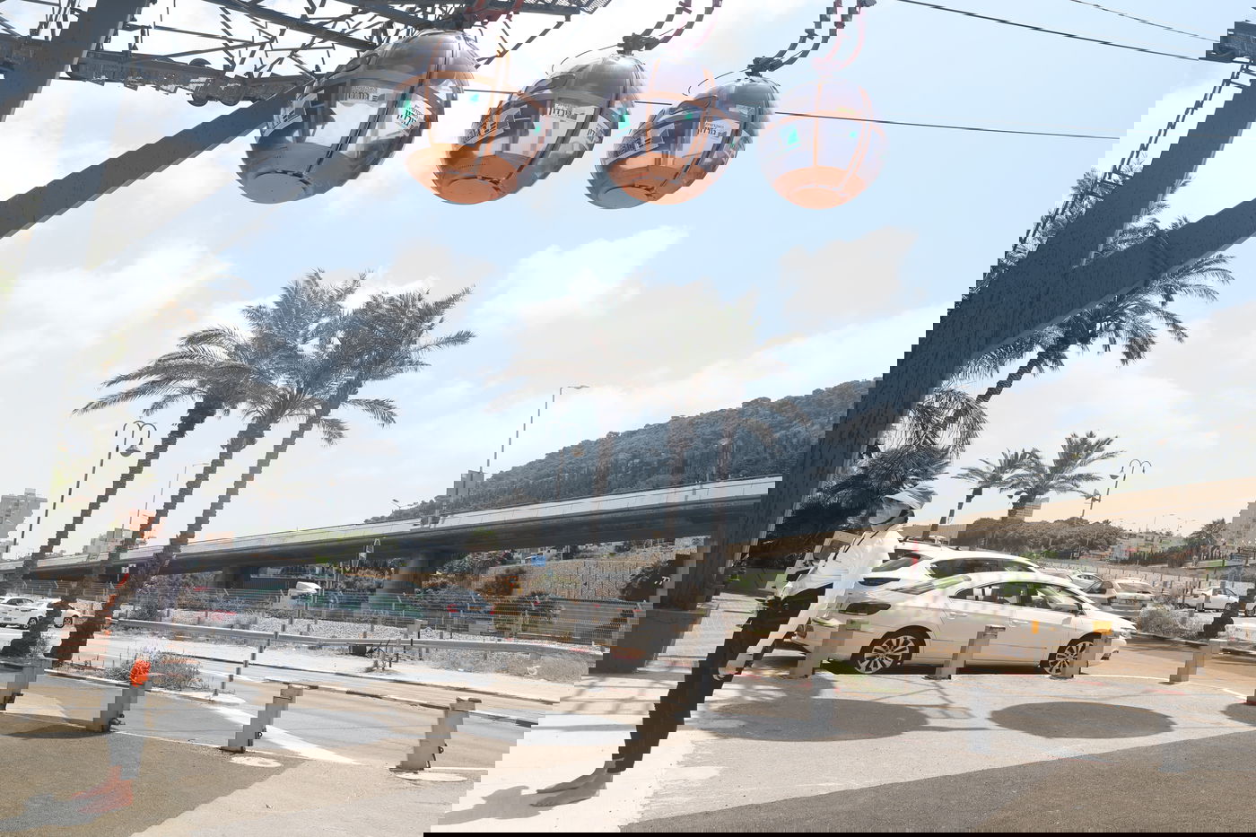 מהרכבל: תיעוד מרהיב של הים והעיר חיפה