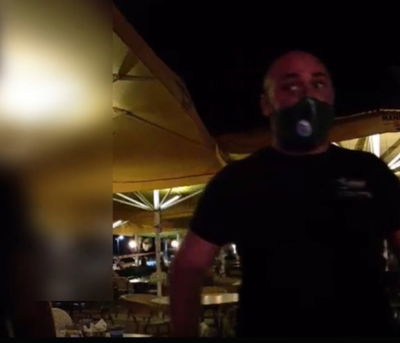 צפו: שוטרים סגרו מסעדה שהפרה את 'התו הסגול'