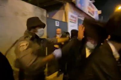 השוטר שהפך חרדים ל'שק איגרוף' זומן לחקירה במח"ש