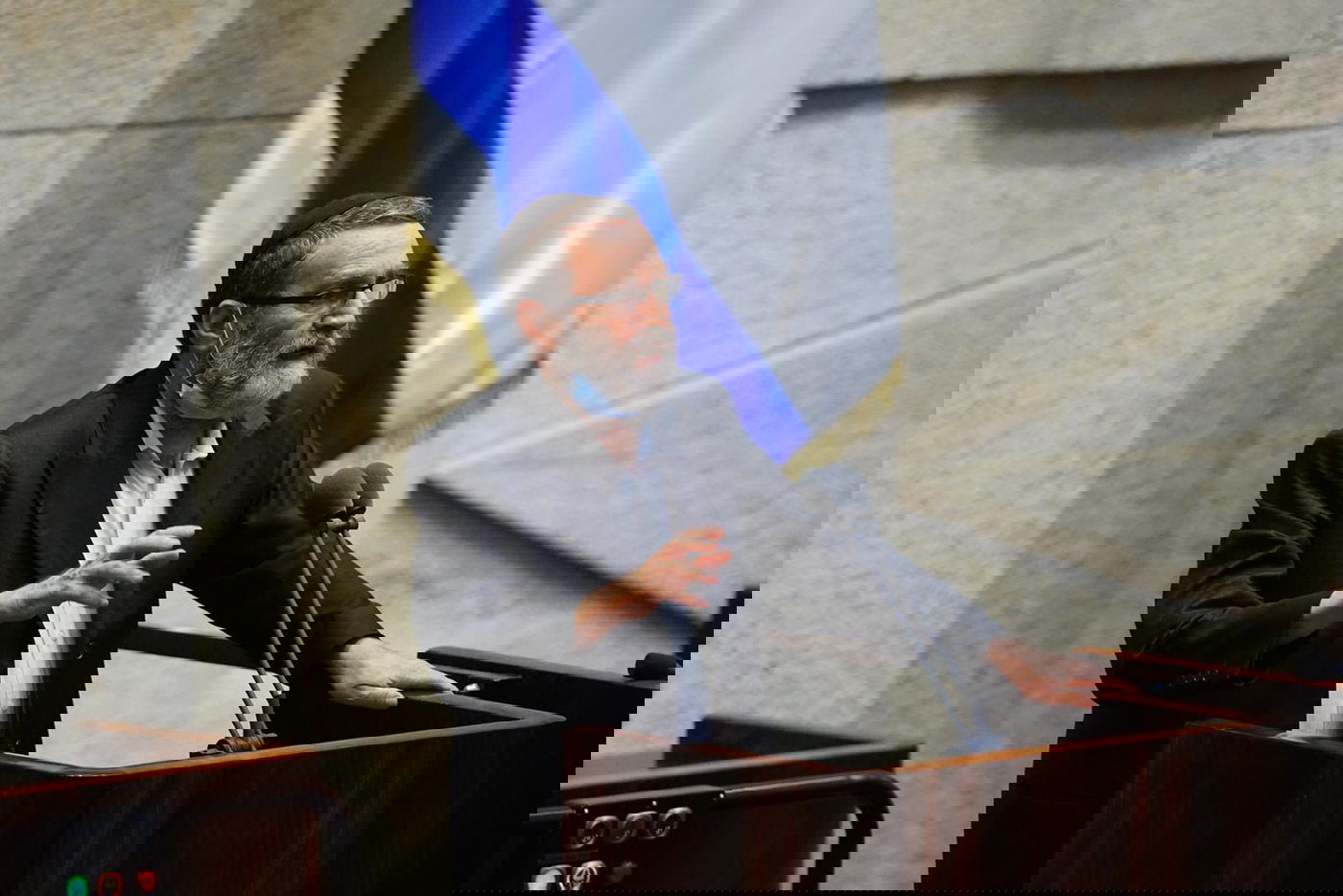 ח"כ אליהו ברוכי נשא נאום בכורה; גפני בירכו • צפו