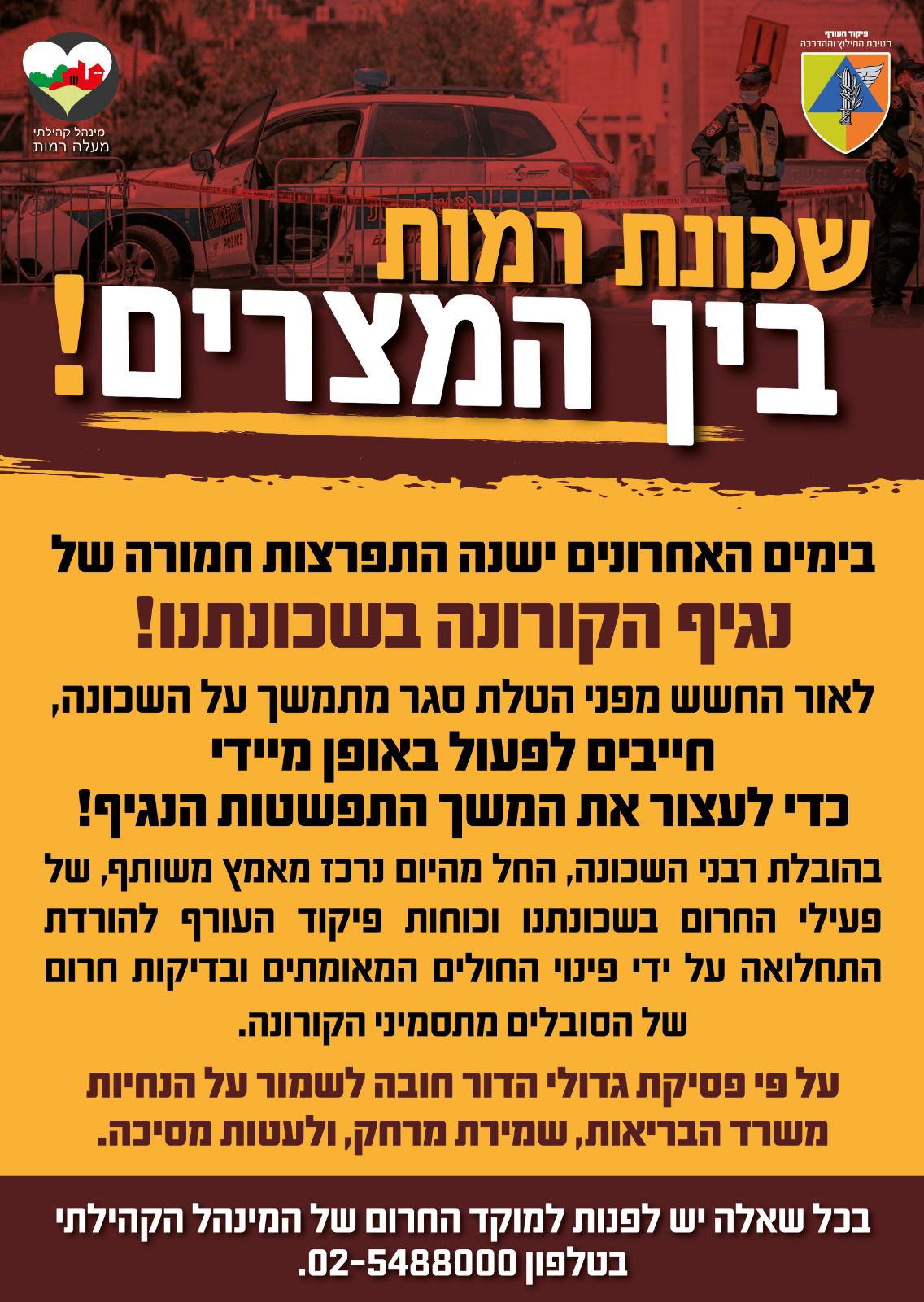 השכונה הגדולה בי-ם: עשרות אלפי חרדים תחת סכנת סגר