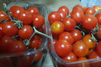 וואו: זה מה שיש בקופסה אחת של עגבניות שרי • צפו