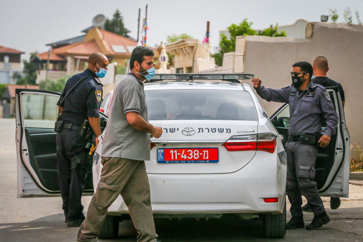 שוטרים בלוד - לפני כשבועיים