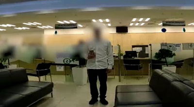 סירב לעטות מסכה בבנק, נאזק ונקנס • צפו