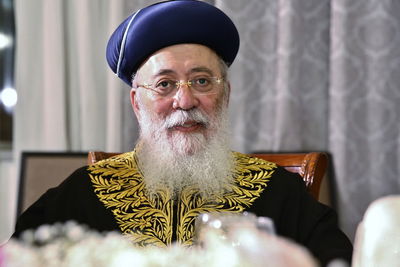 הראש"ל הגר"ש עמאר: "להוריד להבות, זה לא זמן לשנאה"