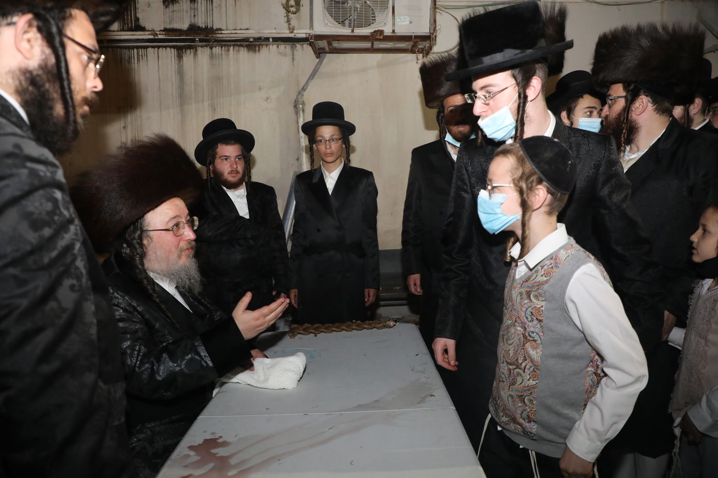 האדמו"ר מביאלה ב"ב שבת  בעיר העתיקה