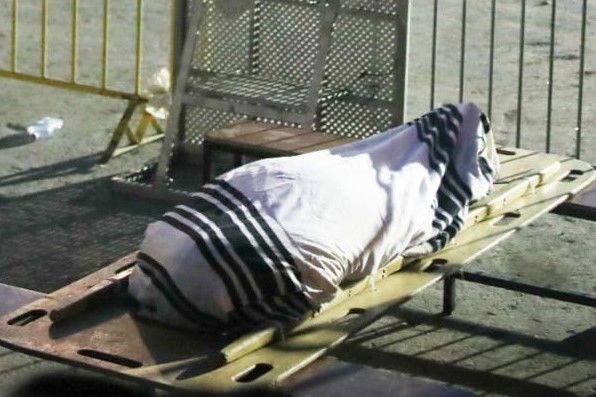 הלווית נפטר מ'קורונה'. ארכיון