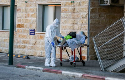 חולה קורונה. אילוסטרציה