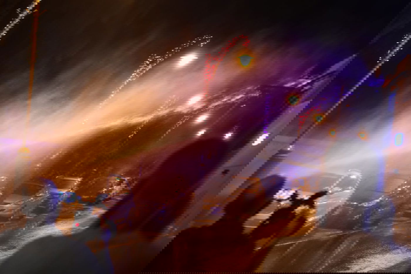 55 עצורים בהפגנת השמאל שהפכה להתפרעות לא חוקית