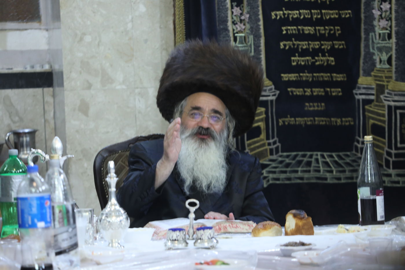 בראשות הרבי: בלעלוב י-ם ציינו 'יארצייט' לאדמו"ר זצ"ל