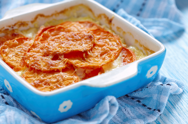 לזה קוראים אוכל מנחם: גרטן בטטות מוקרמות