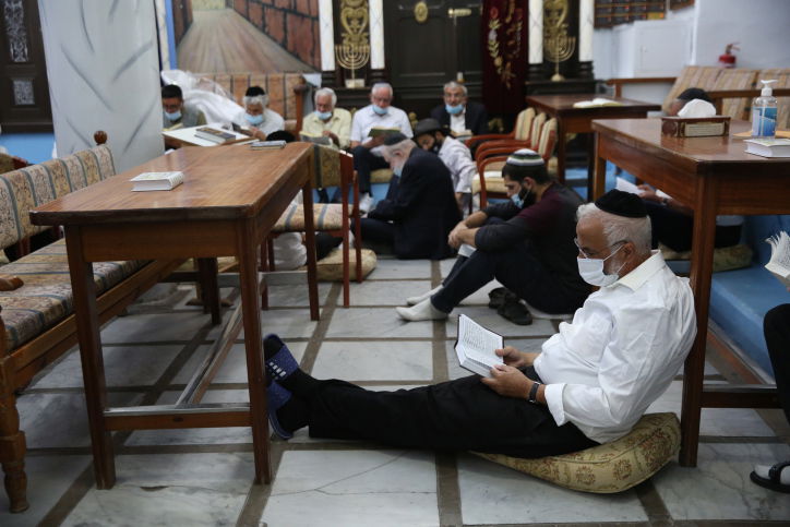 תיעוד: כך קוננו על חורבן בית המקדש בעיר צפת