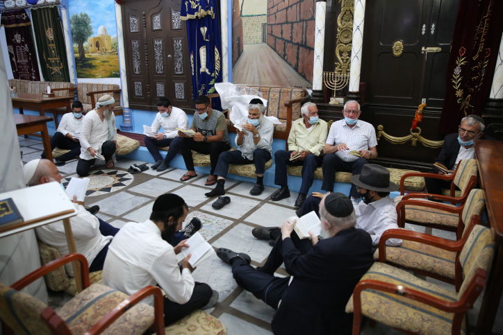 תיעוד: כך קוננו על חורבן בית המקדש בעיר צפת