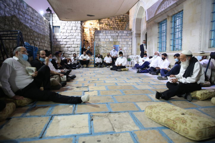 תיעוד: כך קוננו על חורבן בית המקדש בעיר צפת