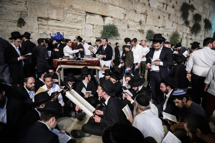 תשעה באב בכותל המערבי, בשנה שעברה