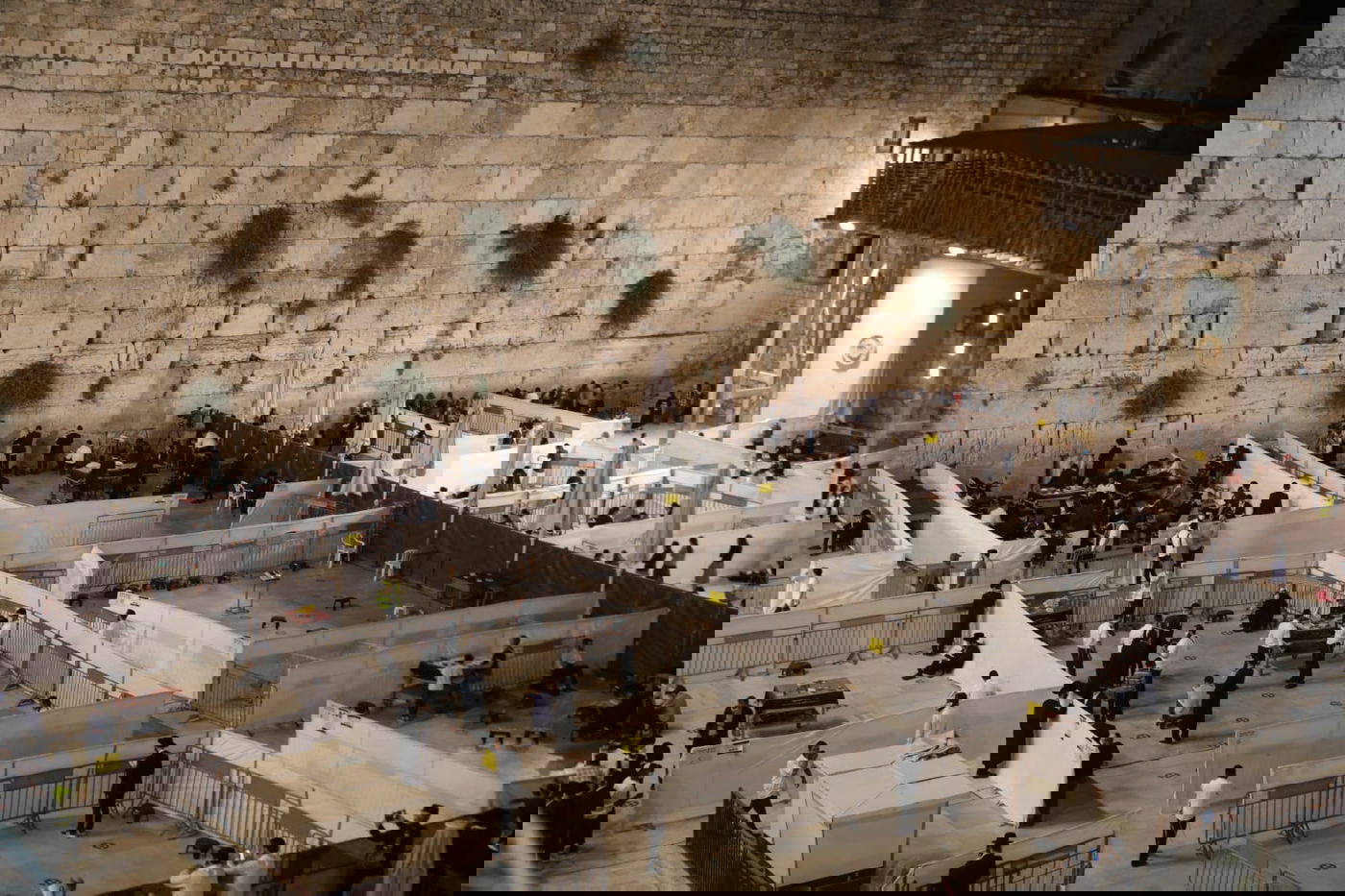 צפו: ליל תשעה באב בכותל, בצל הקורונה