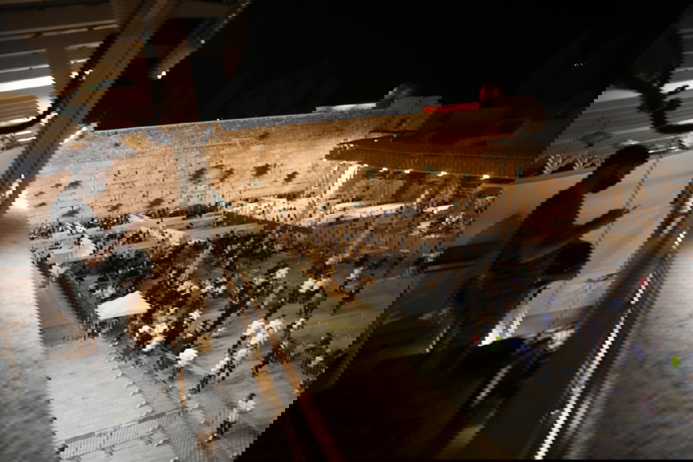 צפו: ליל תשעה באב בכותל, בצל הקורונה