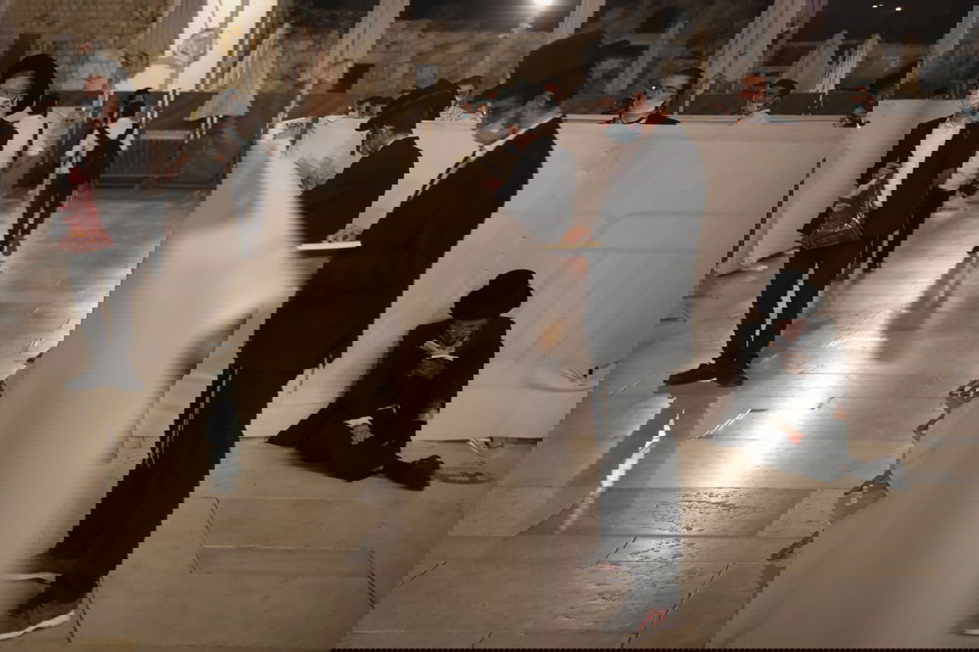 צפו: ליל תשעה באב בכותל, בצל הקורונה