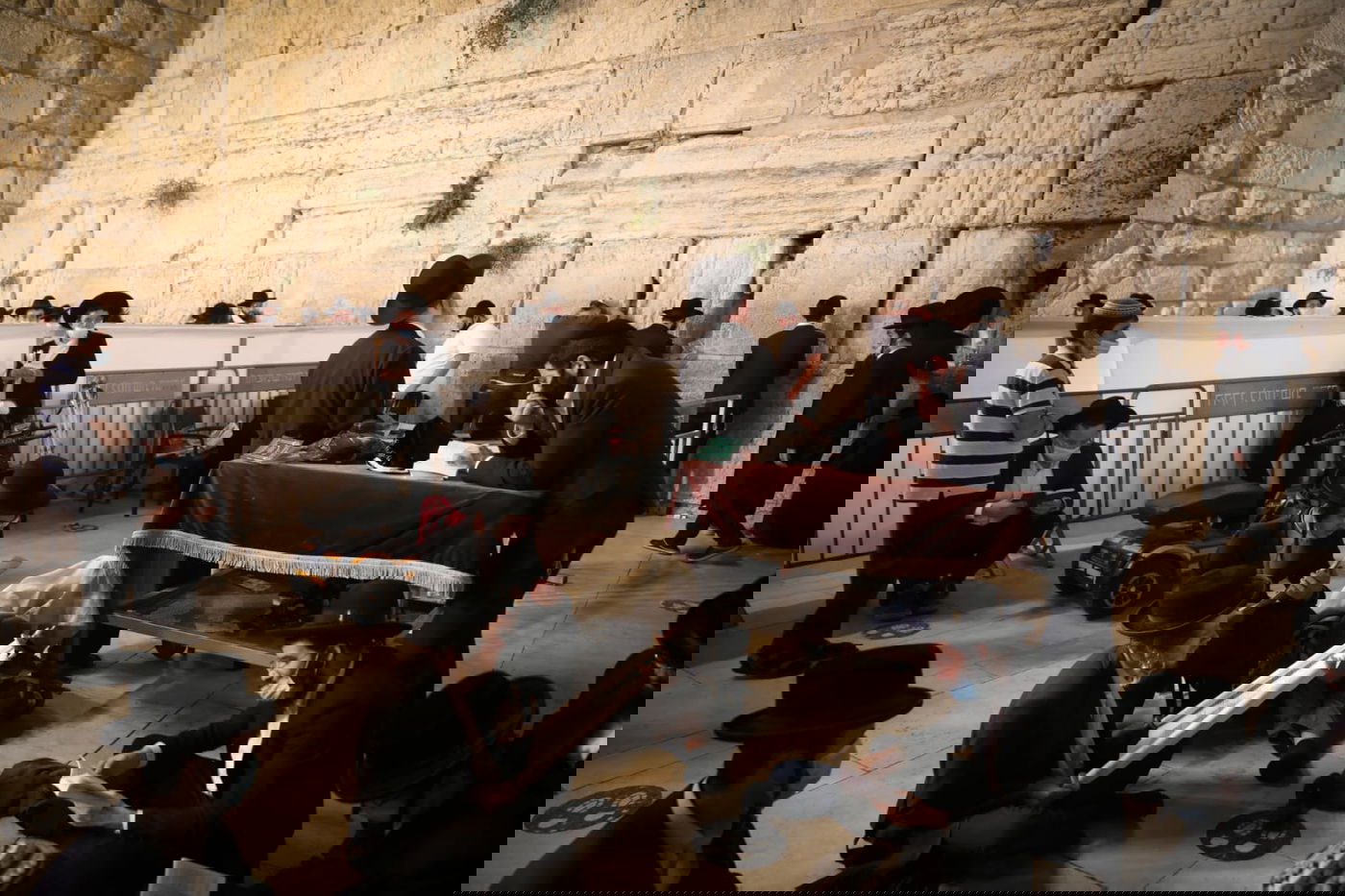 צפו: ליל תשעה באב בכותל, בצל הקורונה