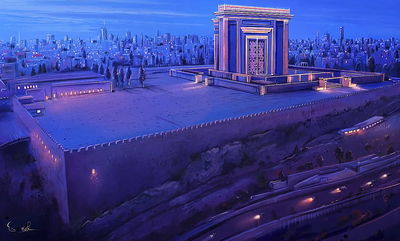 מדהים! כך ייראה בית המקדש השלישי? • צפו