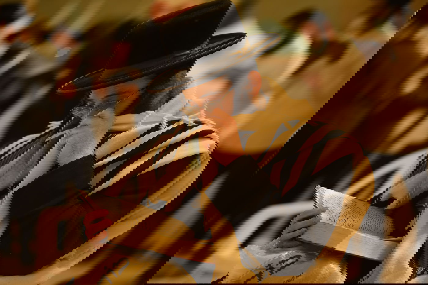 סוף הצום בשריד בית המקדש: תפילה, שירים ו'קידוש לבנה'