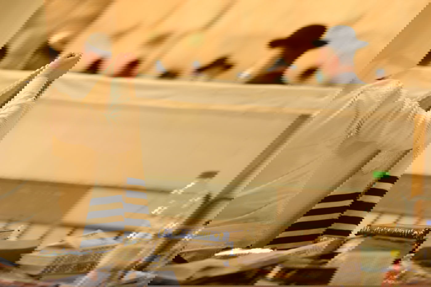 סוף הצום בשריד בית המקדש: תפילה, שירים ו'קידוש לבנה'